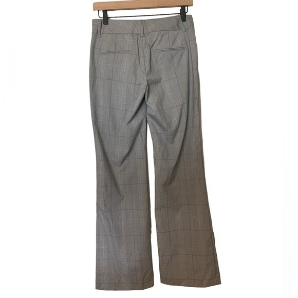Nwt Express low waist Design Studio Plaid Wide Leg Pant. Size 0 - Picture 2 of 6